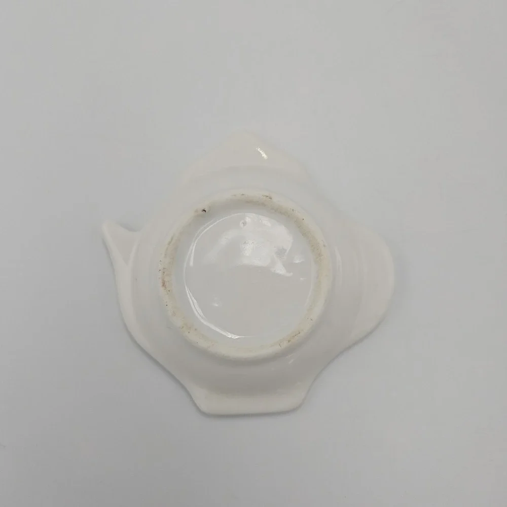 Ceramic Tea Bag Caddy Teapot Shape 3